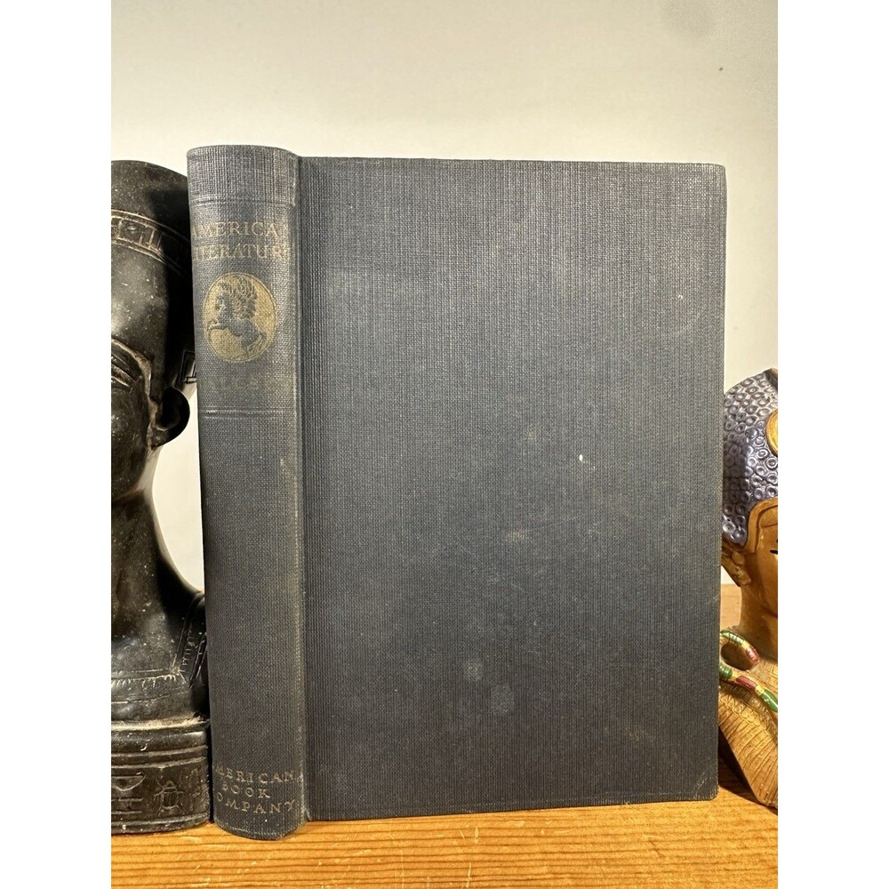 Halleck HISTORY OF AMERICAN LITERATURE American Book Company 1911 Beautiful Art